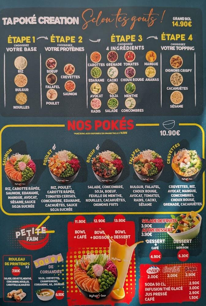 My poke shop - Menu Image 1
